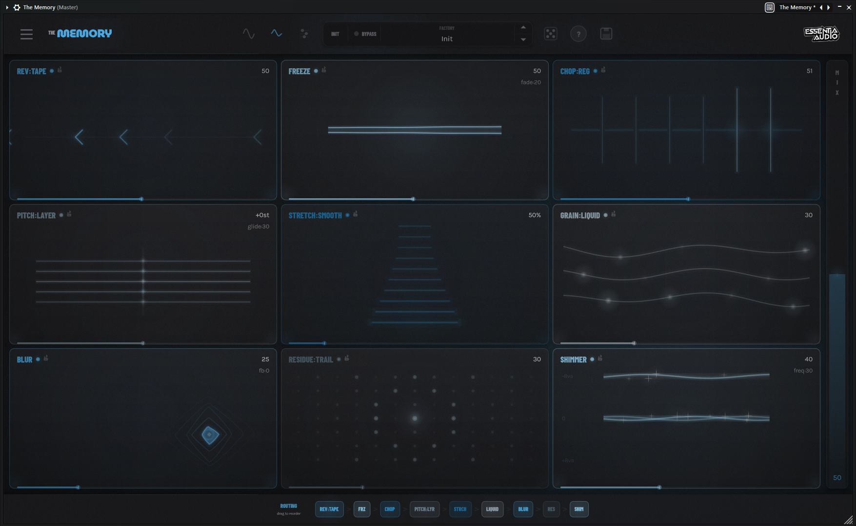 Plugin interface screenshot