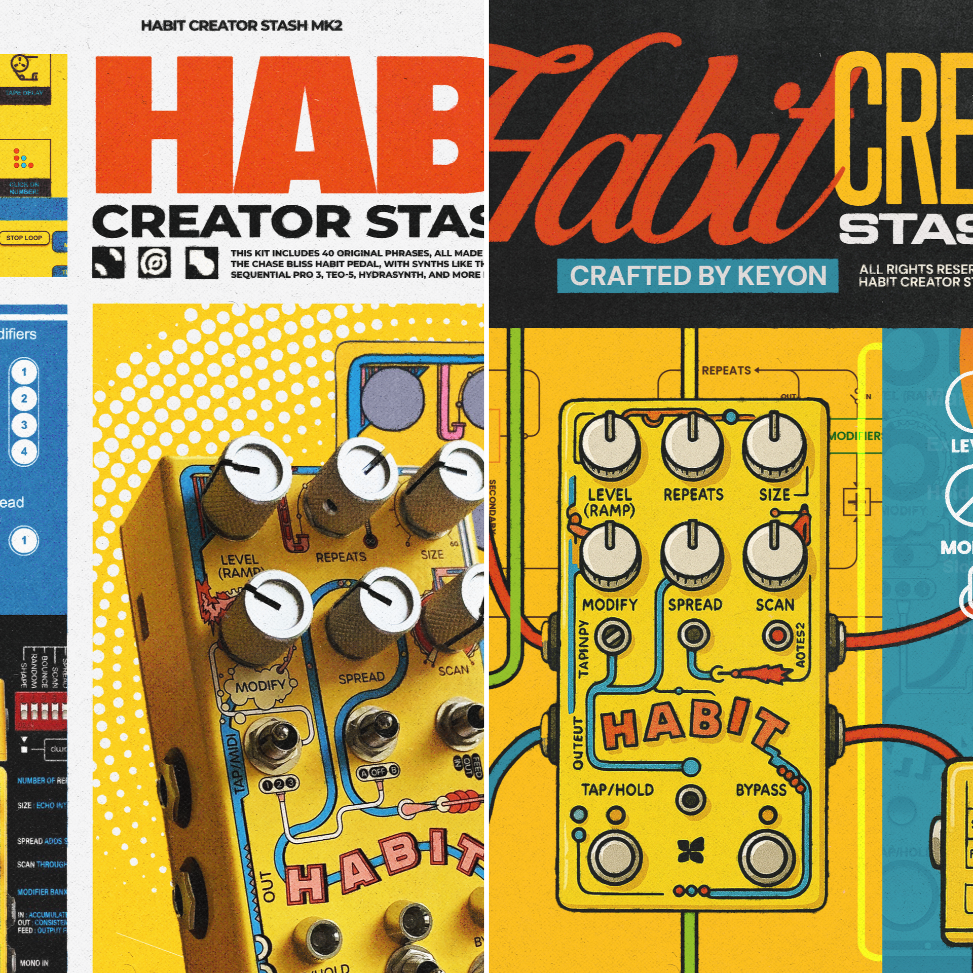 habit pedal Habit Creator Bundle MKI + MKII